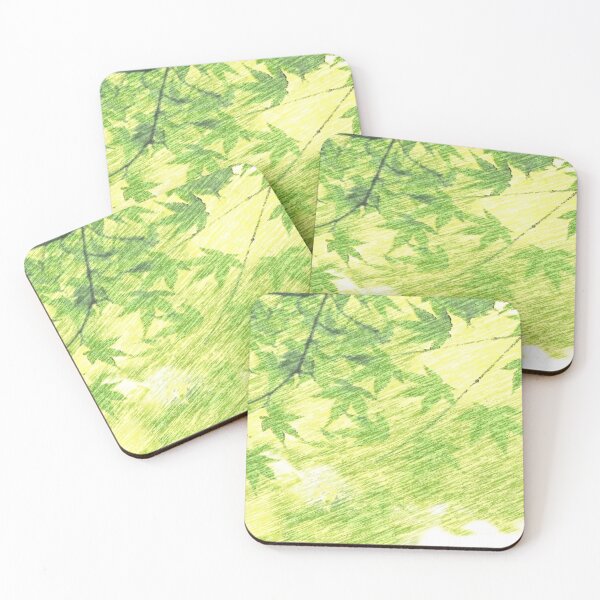 Item preview, Green leaves designed and sold by starv10.