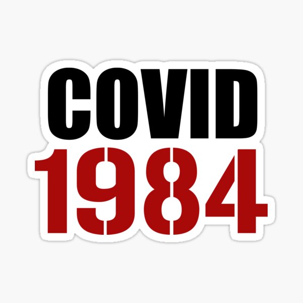 Item preview, conception de nouveauté covid 1984 designed and sold by Jadestonedesign.