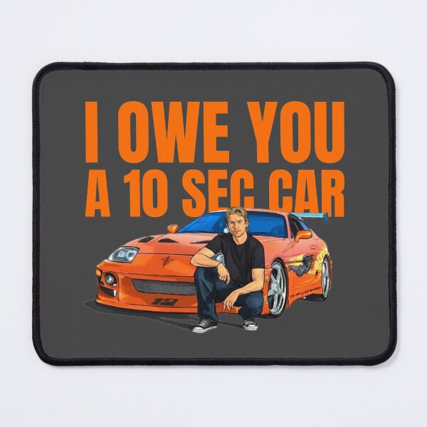 Artikelvorschau, Ich schulde dir ein 10 Sekunden Auto (Fast and Furious Supra) entworfen und verkauft von MOTOSHIFT.