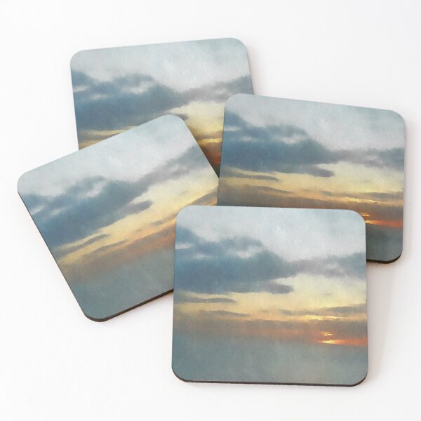 Item preview, Watercolor sunset designed and sold by starv10.