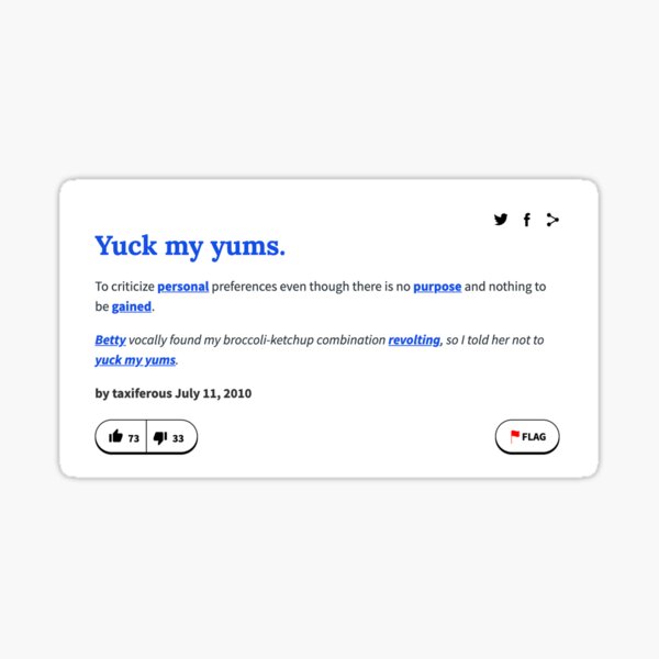 urban-dictionary-yuck-my-yums-sticker-for-sale-by-vapes-ubboi