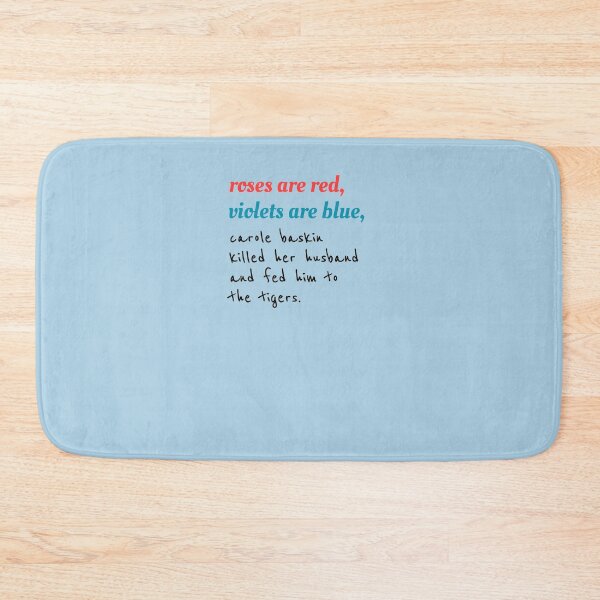 Item preview, carole baskin poem Sticker designed and sold by MichaelHaa.