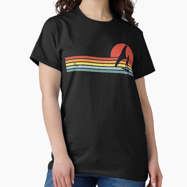 Item preview, Wing Foiling Foil Surf Surfing Foiler, Retro Vintage Surfer T-Shirt designed and sold by BrooksRoth.