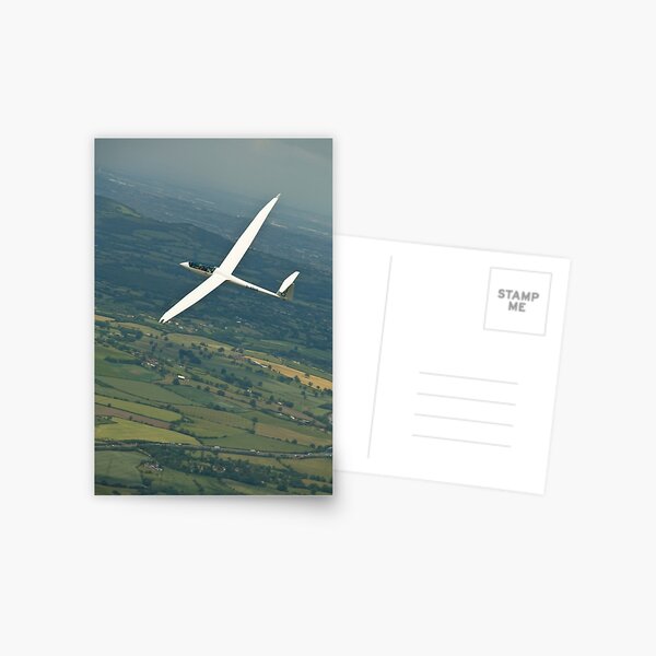Item preview, Gliders thermaling over English countryside. designed and sold by sandyprints.