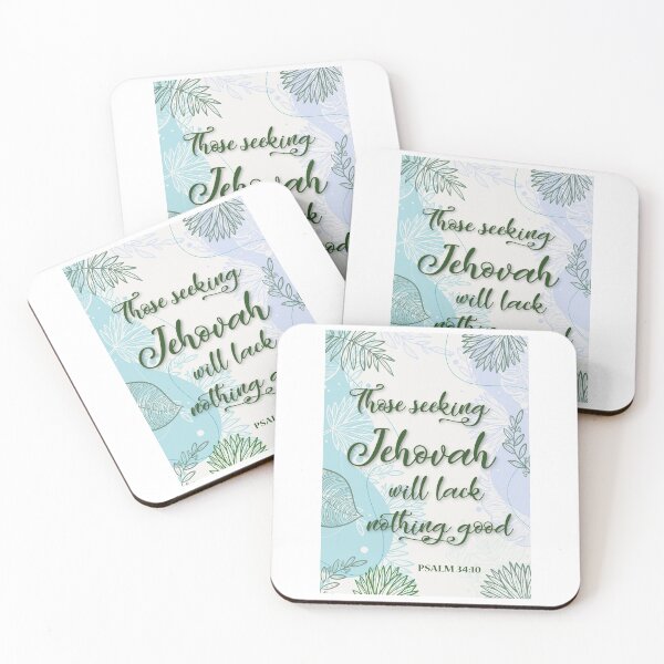 Item preview, JW 2022 Yeartext - Those seeking Jehovah will lack nothing good (Psalm 34:10) designed and sold by LiliGalerie.