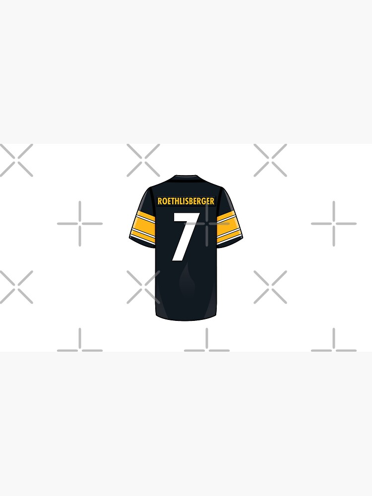 Ben Roethlisberger Jersey Sticker for Sale by WalkDesigns