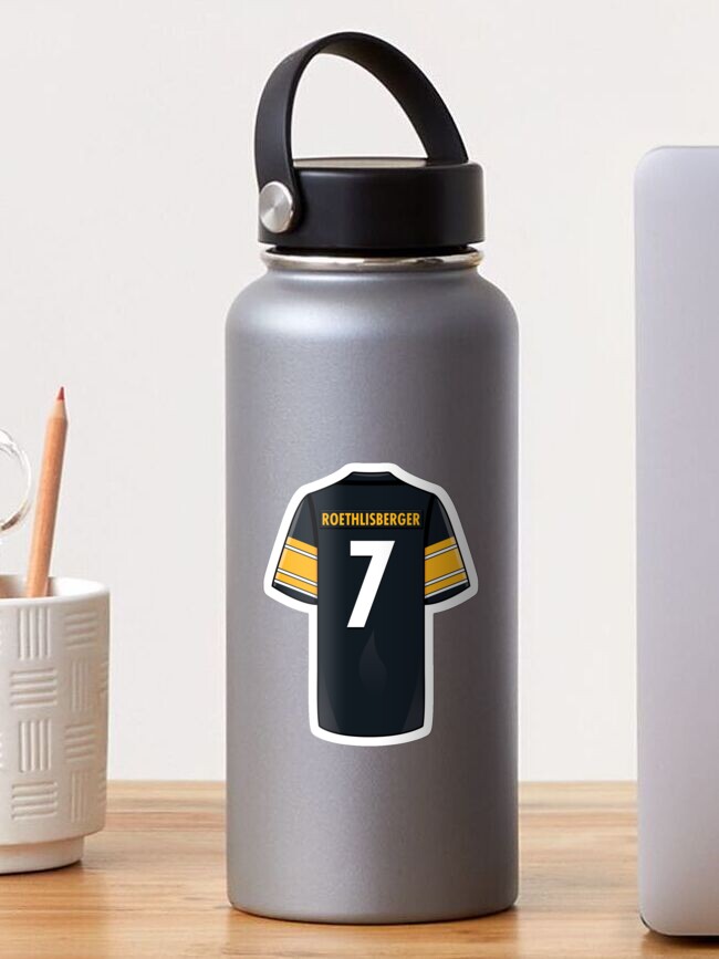 Ben Roethlisberger Jersey Sticker for Sale by WalkDesigns