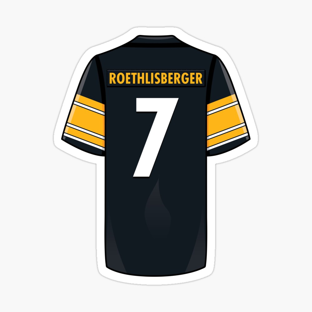 Ben Roethlisberger Jersey' Poster for Sale by WalkDesigns