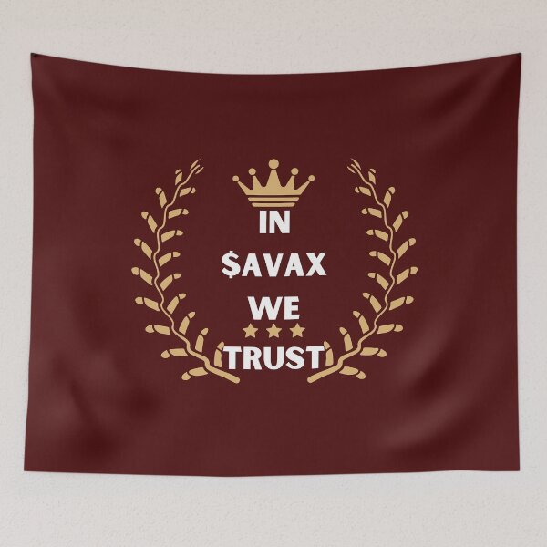Item preview, In AVAX we trust designed and sold by Cheerocki.
