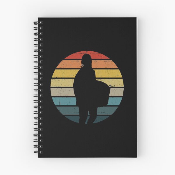 Item preview, Bodyboarding Surfer Silhouette On A Distressed Retro Sunset design designed and sold by theodoros20.