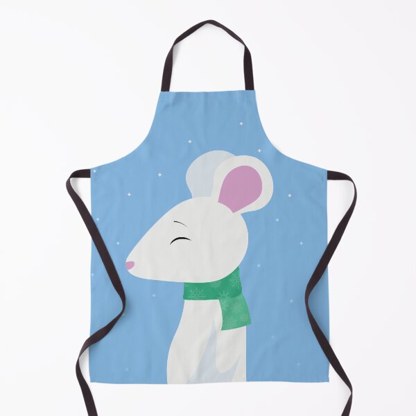 Item preview, Christmas white mouse designed and sold by Samuel-Ruhland.