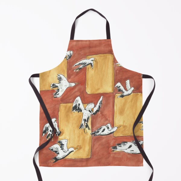 Item preview, Seagulls And Windows - Brown Aesthetic designed and sold by NunoNevesComics.