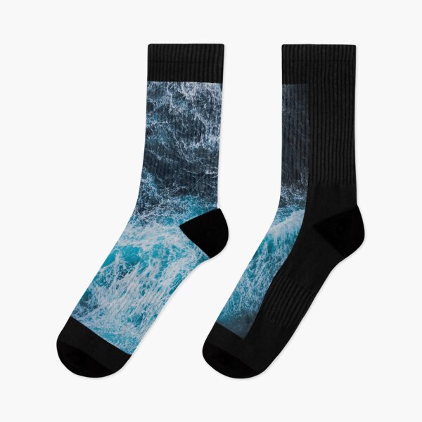 Item preview, Blue ocean waves     designed and sold by BuckridgeHunter.