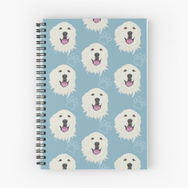 Item preview, Great Pyrenees Pattern - light blue designed and sold by KantstandyaC.
