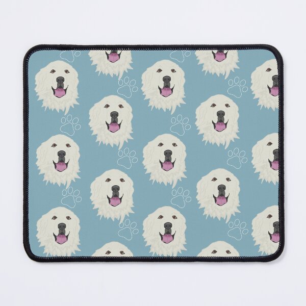 Item preview, Great Pyrenees Pattern - light blue designed and sold by KantstandyaC.