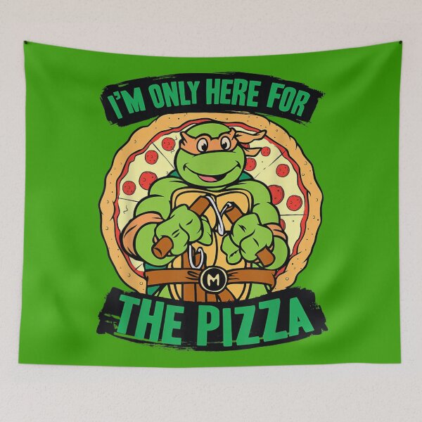 Item preview, Funny Teenage Turtles Only Here For The Pizza designed and sold by LindaUS.