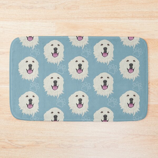 Item preview, Great Pyrenees Pattern - light blue designed and sold by KantstandyaC.