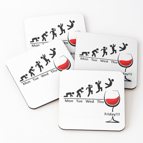 Item preview, Finally Friday Wine - Red Wine Gift for Wine Drinkers Wine Lovers designed and sold by urban-design.
