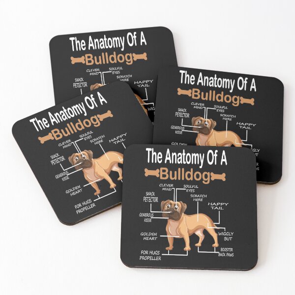 Item preview, The Anatomy Of A Bulldog Dog designed and sold by boyastore.