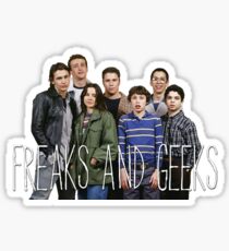 with the freaks and geeks Sticker