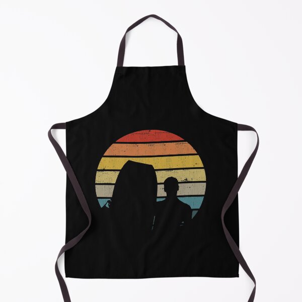 Item preview, Bodyboarding Surfer Silhouette On A Distressed Retro Sunset graphic designed and sold by theodoros20.