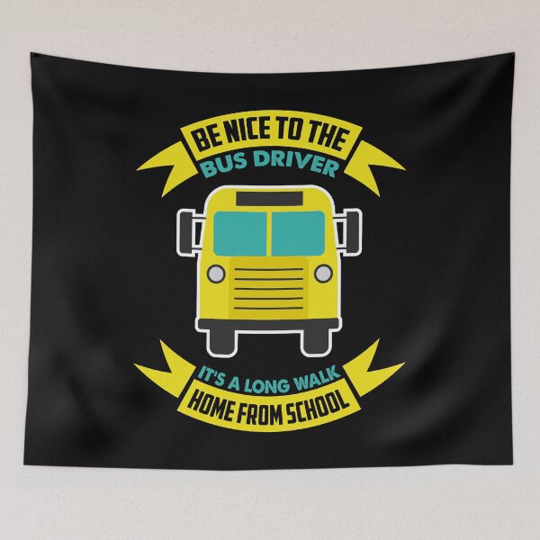 Item preview, Be nice to the bus driver - School bus driver gift graphic designed and sold by theodoros20.