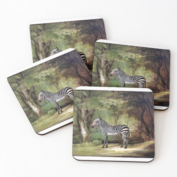 Item preview, Zebra Painting Art Print designed and sold by Eva Vincent.