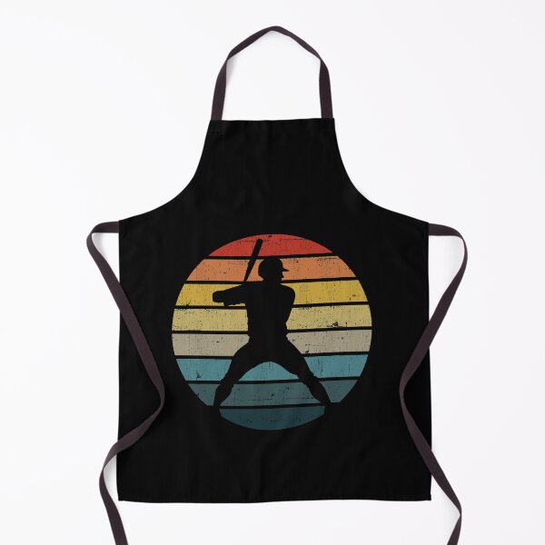 Item preview, Baseball Silhouette On A Distressed Retro Sunset product designed and sold by theodoros20.