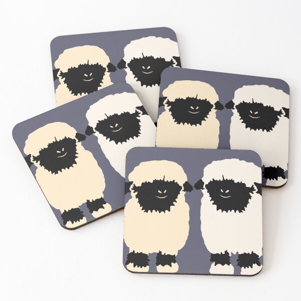 Item preview, Valais black nose sheep friends designed and sold by biffybobcat.