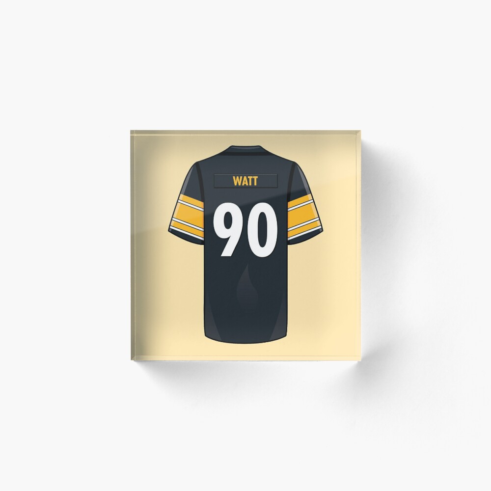 TJ Watt Jersey Art Board Print for Sale by WalkDesigns