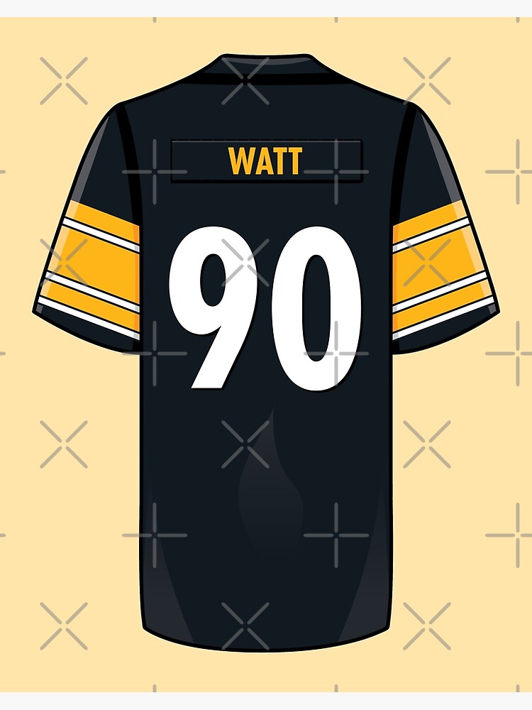 NIKE NFL ON FIELD PITTSBURH STEELERS TJ WATT JERSEY MENS SIZE LARGE NWT