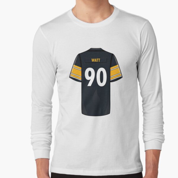 : T.J. Watt Jersey #90 Pittsburgh Custom Stitched Black