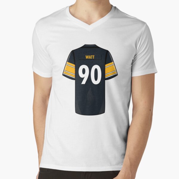 TJ Watt Football Shirt Jersey 100% Cotton #90 Pittsburgh (Small