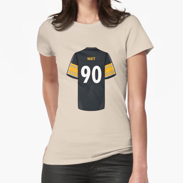 : T.J. Watt Jersey #90 Pittsburgh Custom Stitched Black