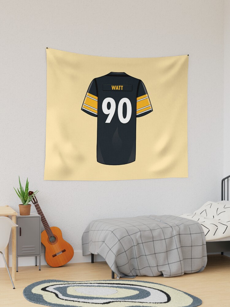 TJ Watt Jersey Art Board Print for Sale by WalkDesigns