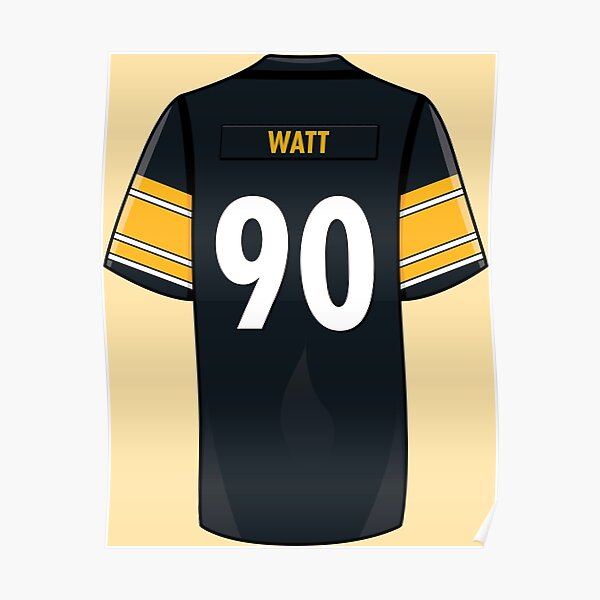 Steelers T.j. Watt #90 Youth Nike Replica Atmosphere Jersey - XL