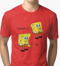 Spongebob Boi Tri-blend T-Shirt