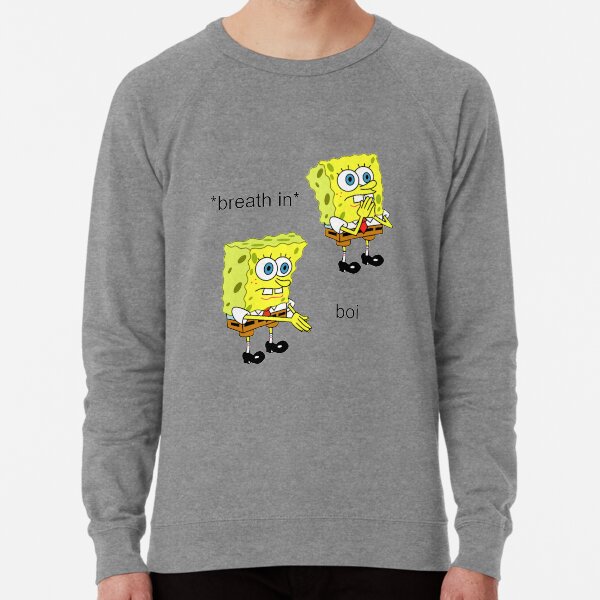 Spongebob Boi Lightweight Sweatshirt