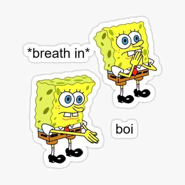 Dank Memes Stickers Redbubble - mocking spongebob my dank meme edit roblox
