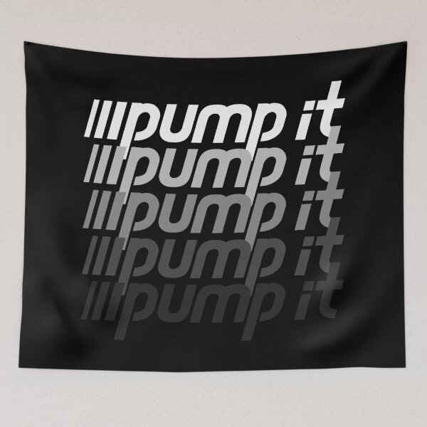Item preview, Pump It Black and White designed and sold by muskitt.
