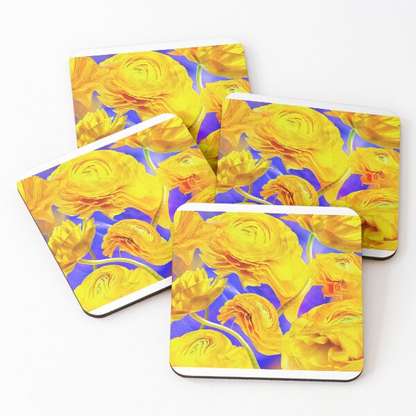 Item preview, Yellow Flowers Pattern Art  designed and sold by Eva Vincent.