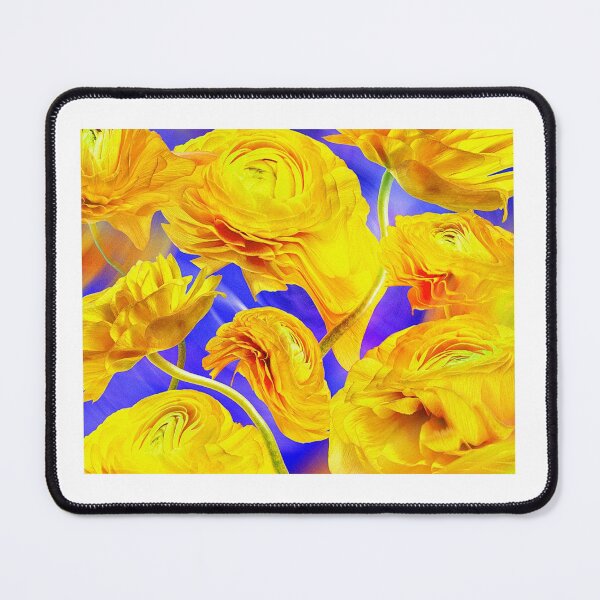 Item preview, Yellow Flowers Pattern Art designed and sold by Eva Vincent.