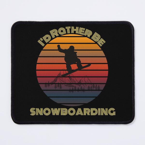 Item preview, I'd Rather Be Snowboarding designed and sold by Peter Stawicki.