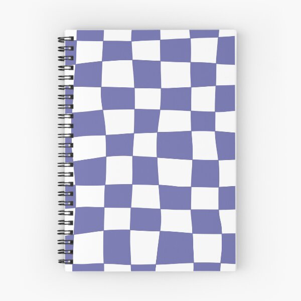 Item preview, Hand Drawn Checkerboard Pattern (periwinkle/white) designed and sold by Design Minds Boutique.