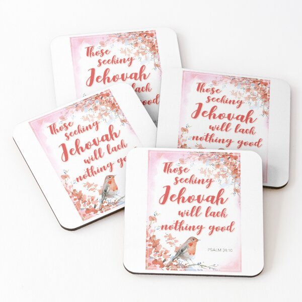 Item preview, JW 2022 Yeartext - Those seeking Jehovah will lack nothing good (Psalm 34:10) designed and sold by LiliGalerie.