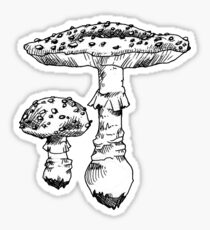 fly agaric Sticker