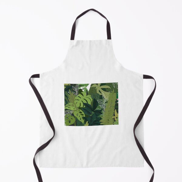 Item preview, Aesthetic Green Plants Art Pattern designed and sold by Eva Vincent.