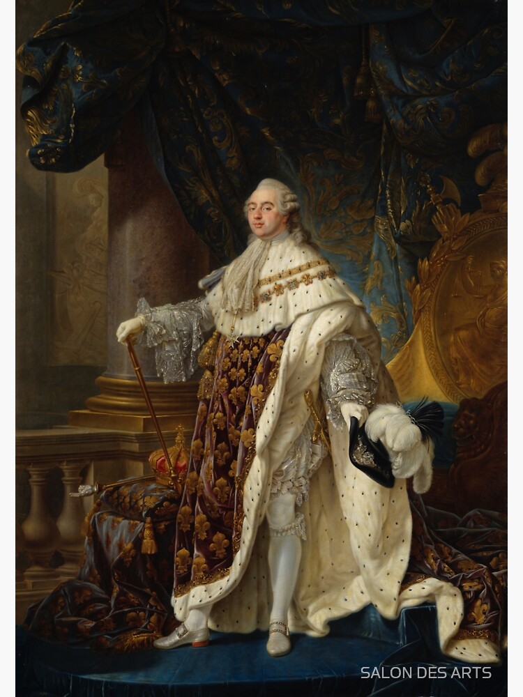 King Louis XVI of France (1778-1779) - Antoine-François Callet Sticker for  Sale by SALON DES ARTS