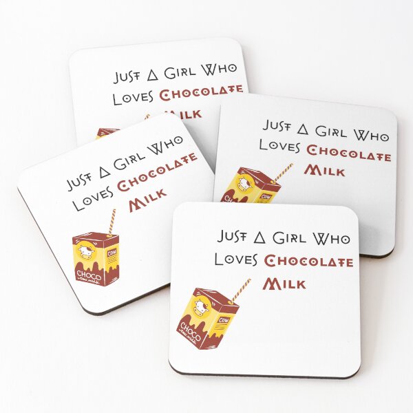 Item preview, Just A Girl Who Loves Chocolate Milk designed and sold by Asaha17.