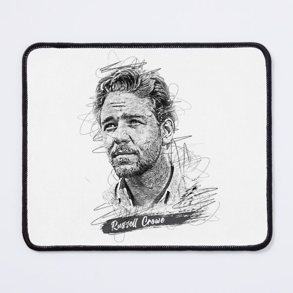 Item preview, Russell Crowe Abstract Sketch Art, Gift For Russell Crowe Fans designed and sold by graphic-genie.